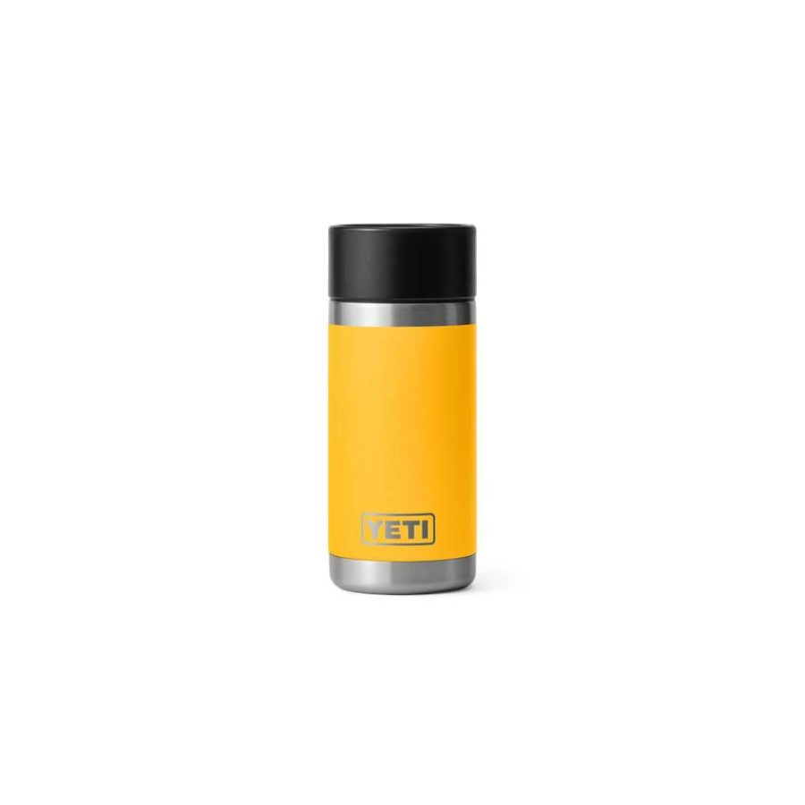 Hardware * | Yeti Rambler Bottle With 360 Deg Hotshot Cap Alpine Yellow 12Oz Competitive Price