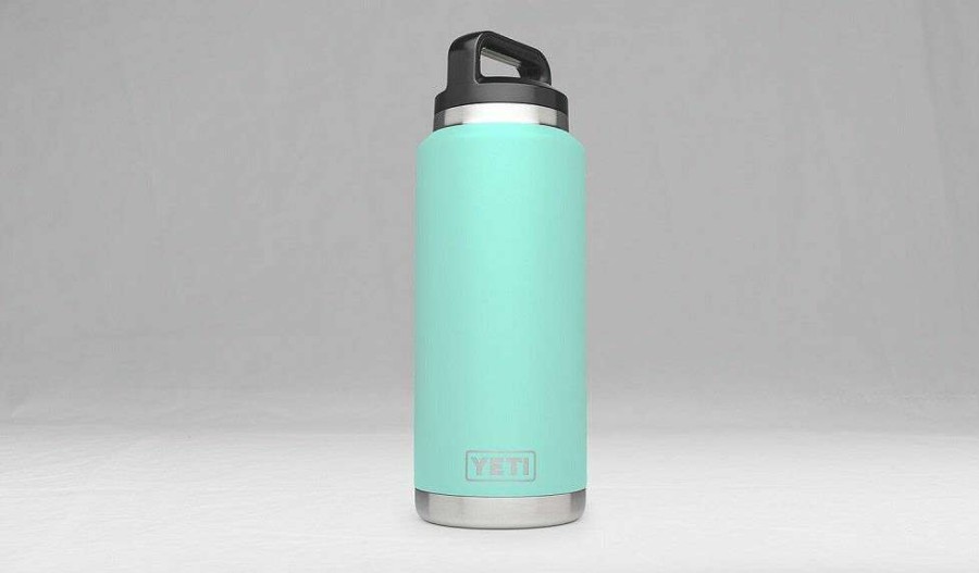 Hardware * | 36Oz Rambler Bottle With Bottle Chug Cap Seafoam 40%-70% Off Yeti