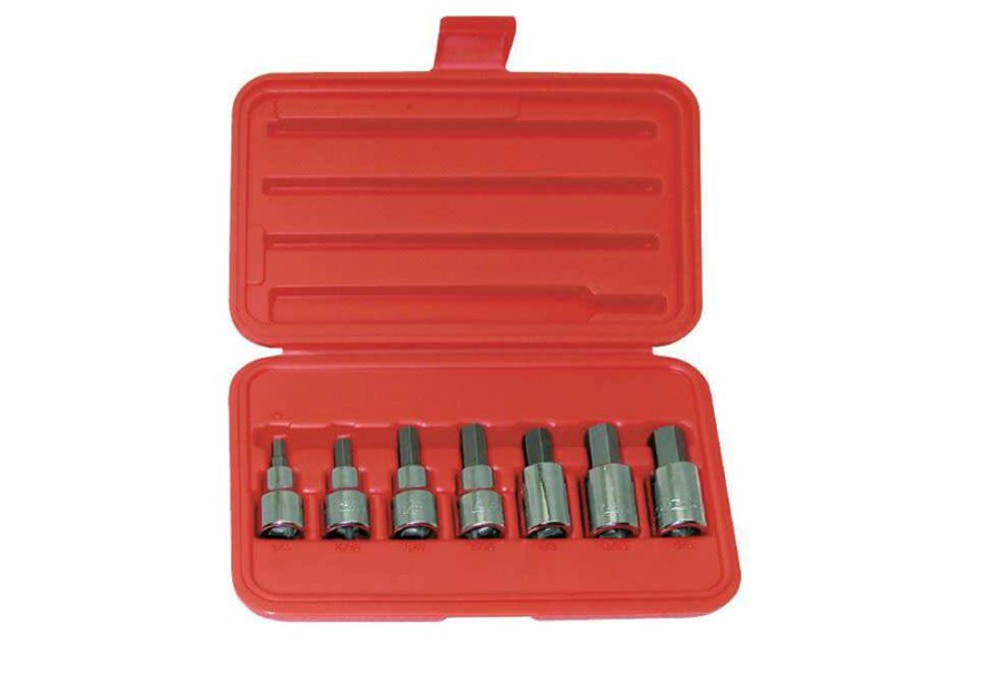 Hand Tools * | 1/2 In. Dr., 7 Pc. Hex Bit Socket Set Fire Sale Yeti