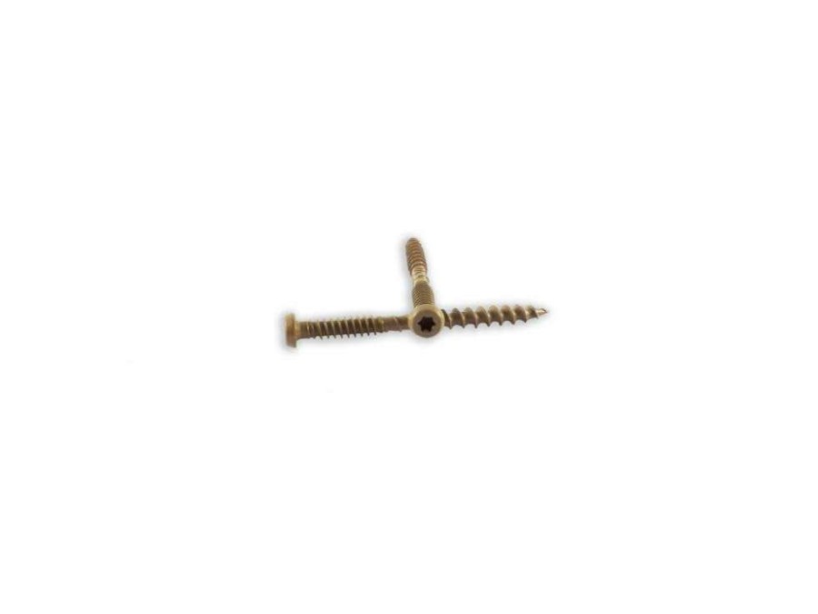 Hardware * | #10 X 2-1/2 In. 1,000 Hour Ppg E-Coat Tan Composite Deck Screws New Products Woodpro