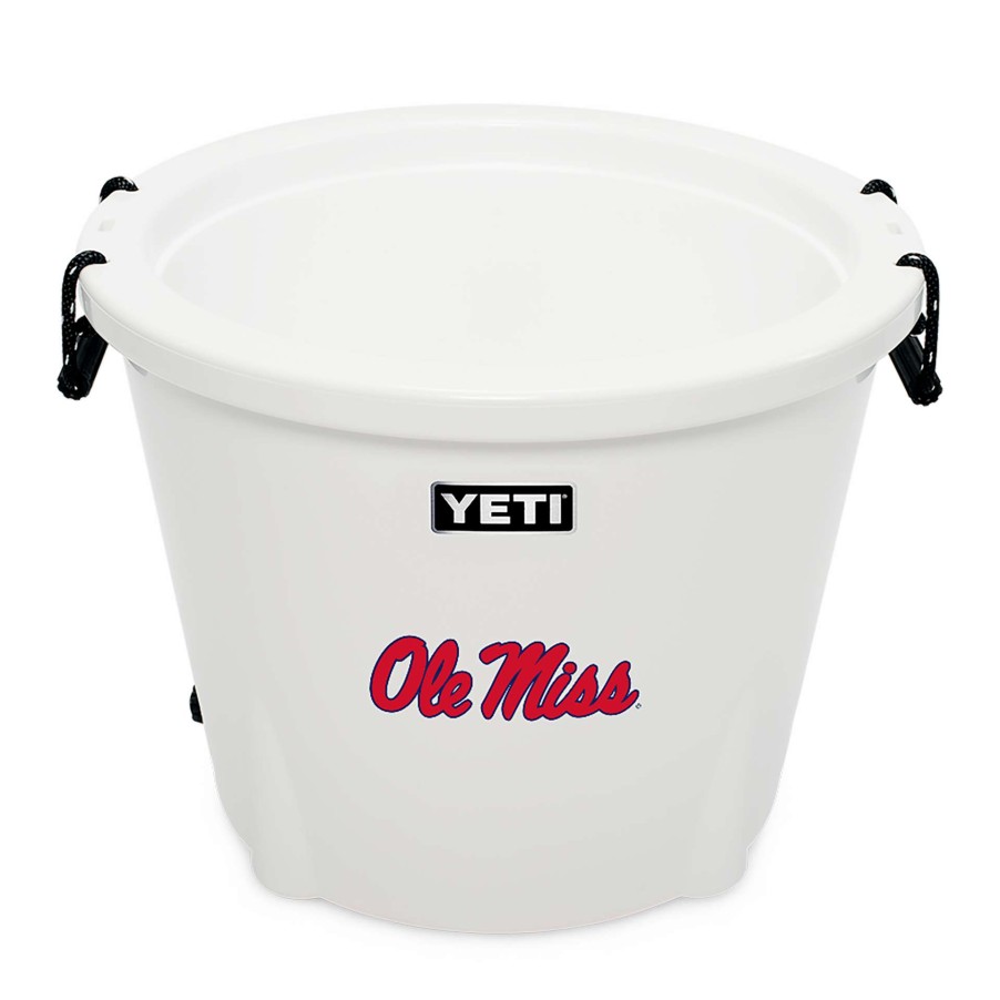 Hard Coolers * | Yeti Top Sellers Ole Miss Coolers White