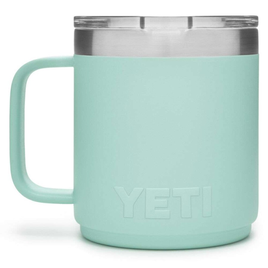 Hardware * | Yeti Rambler Stackable Mug With Magslider Lid 10Oz, Seafoam Online Sales