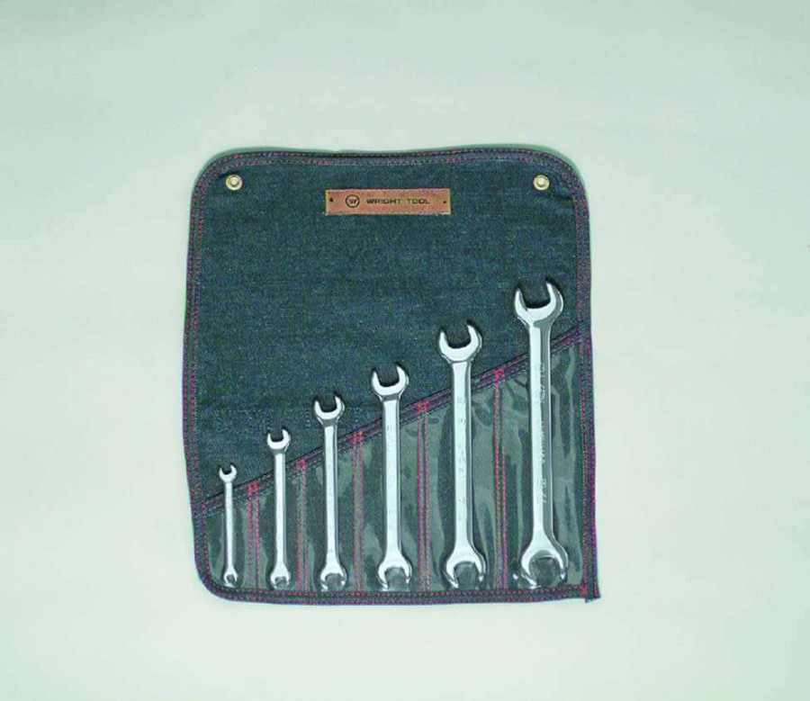 Hand Tools * | 6 Pc. Open End Wrench Set 1/4 In. To 15/16 In. Cheaper Wright Tool