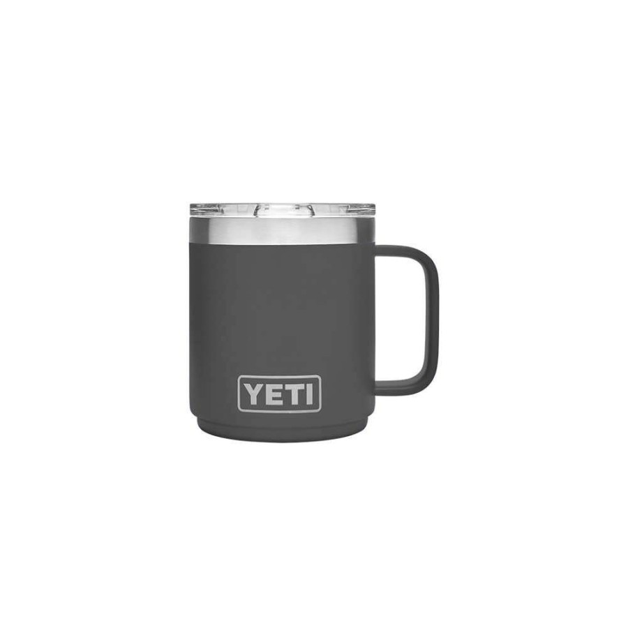 Hardware * | Yeti Rambler 10Oz Mug With Magslider Lid Charcoal Superior Style