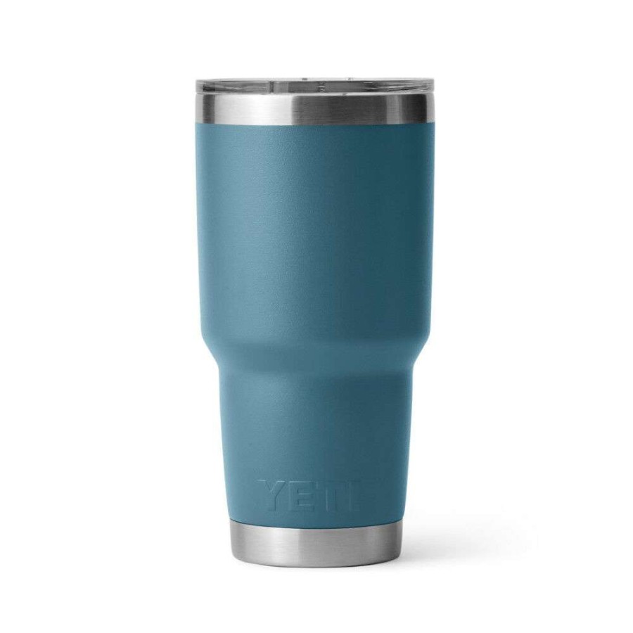 Hardware * | Yeti Rambler 30Oz Tumbler With Magslider Lid Nordic Blue Fire Sale