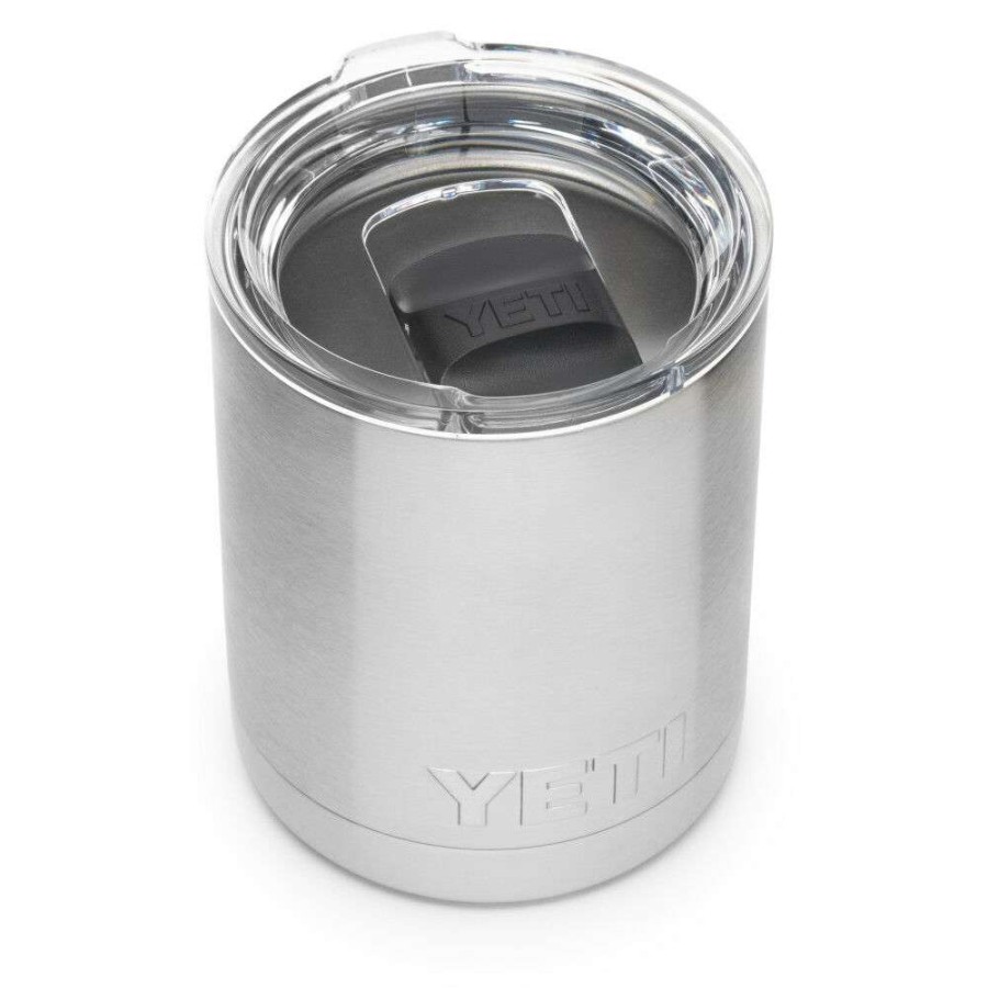 Hardware * | Yeti Rambler Lowball With Magslider Lid 10Oz, Stainless Steel Fire Sale