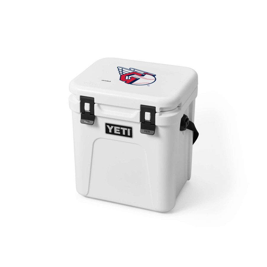 Hard Coolers * | Yeti Outlet Sale Cleveland Guardians Coolers White