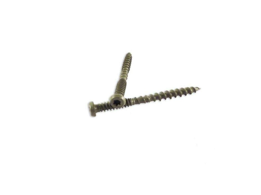 Hardware * | #10 X 2-1/2 In. 1,000 Hour Ppg E-Coat Grey Composite Deck Screws Superior Style Woodpro