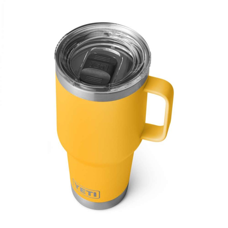 Hardware * | Yeti Rambler 30Oz Travel Mug With Stronghold Lid Alpine Yellow Quick Delivery