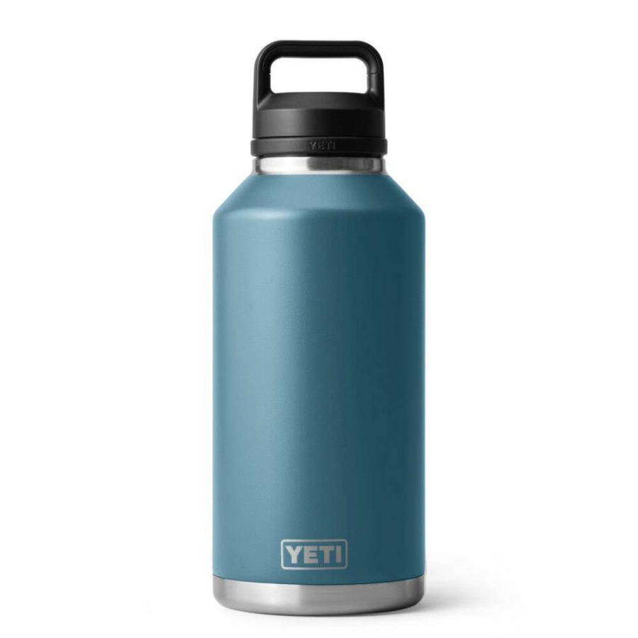 Hardware * | Yeti Rambler 64Oz Bottle With Chug Cap Nordic Blue 40%-70% Off