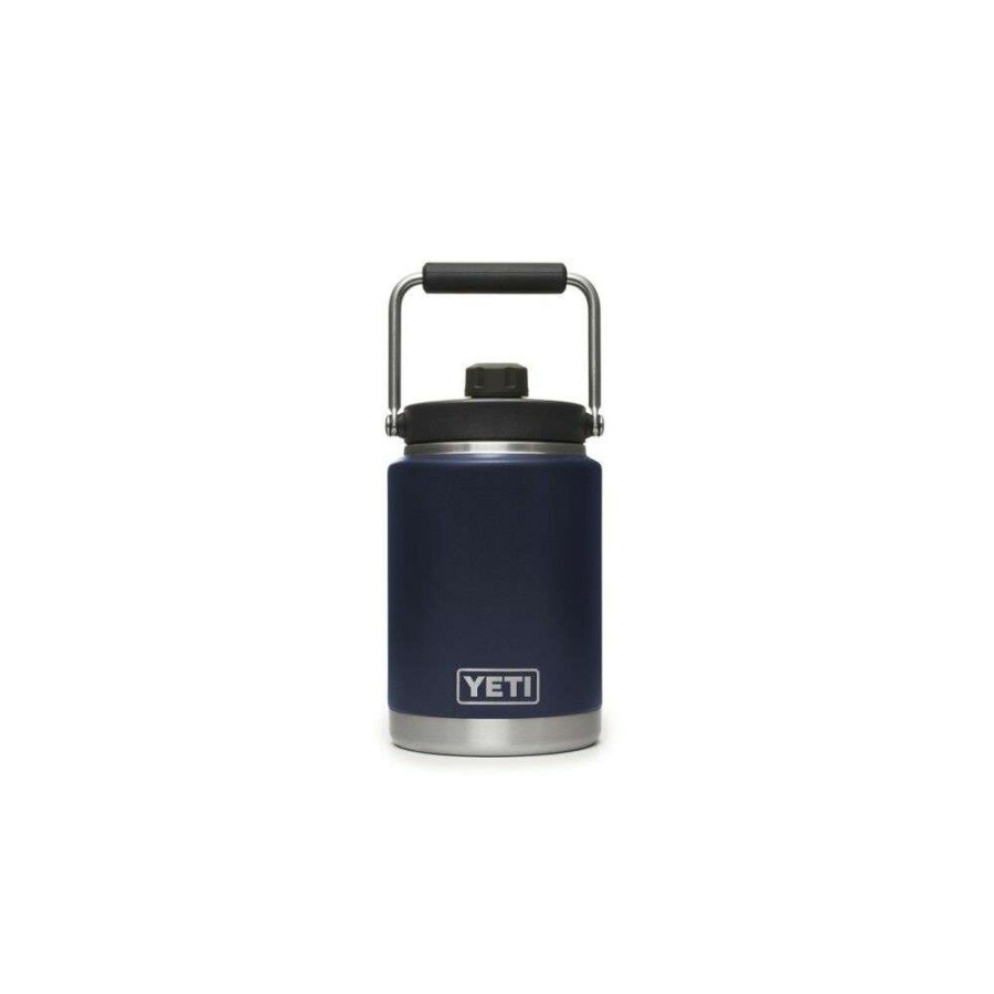 Hardware * | Yeti Rambler Half Gallon Jug Navy Blue Competitive Price