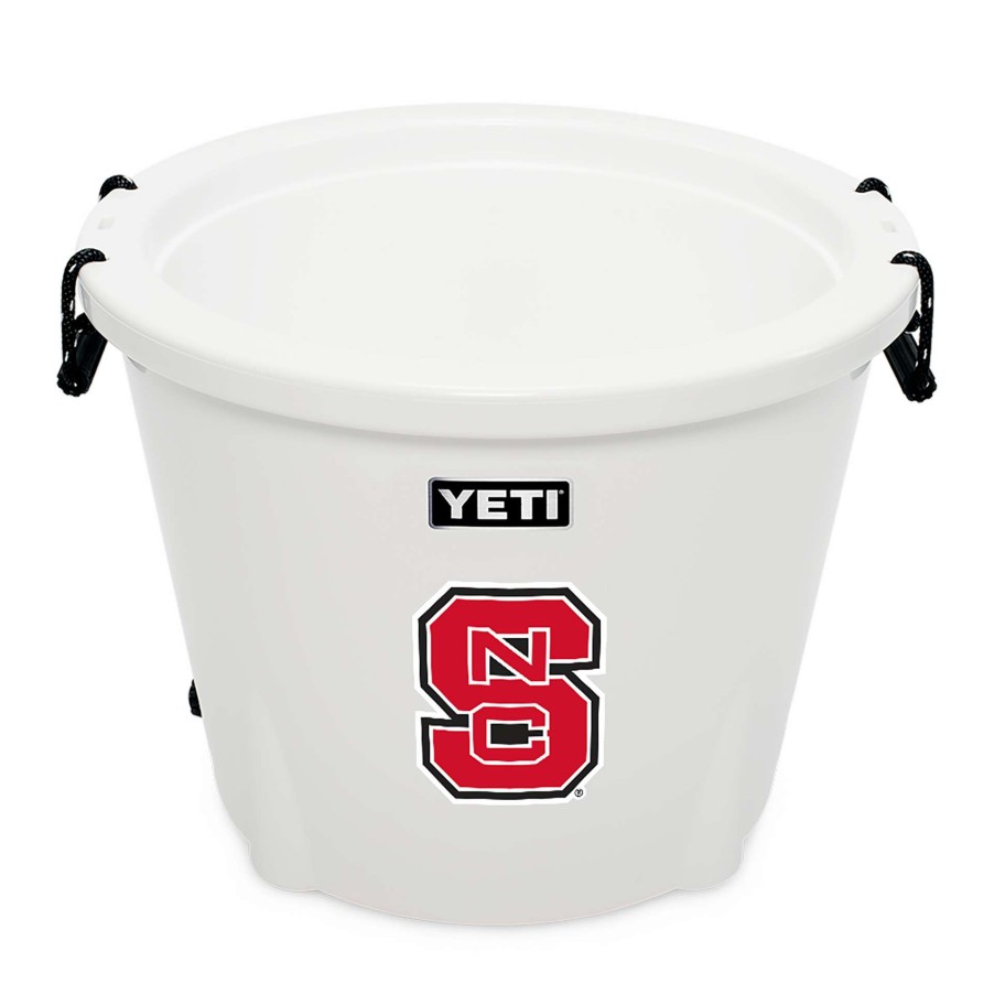 Hard Coolers * | Yeti Tendy Style North Carolina State Coolers White