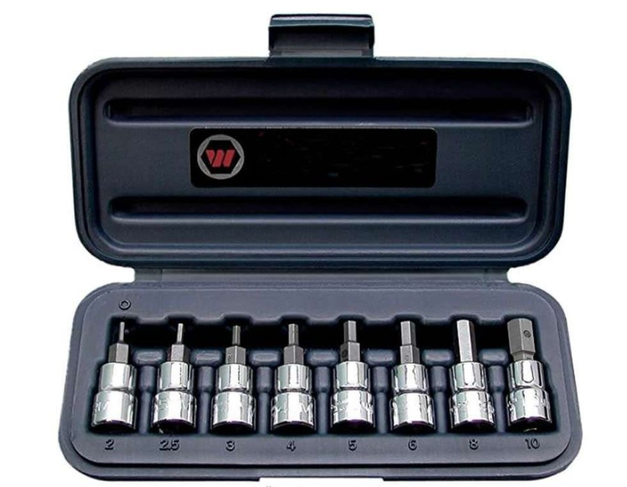 Hand Tools * | 3/8 In. & 1/2 In. Dr'S., 9 Pc. Hex Bit Sockets 40%-70% Off Wright Tool