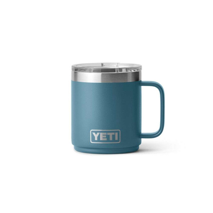 Hardware * | Yeti Rambler 10Oz Stackable Mug With Magslider Lid Nordic Blue Original Model