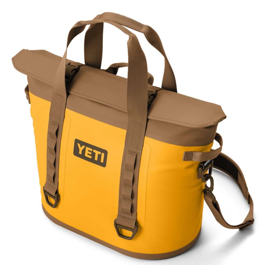 Hardware * | Yeti Hopper M30 2.0 Soft Cooler Alpine Yellow Fire Sale