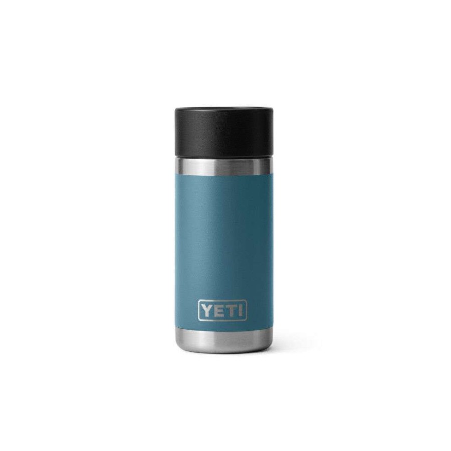 Hardware * | Yeti Rambler 12Oz Bottle With Hotshot Cap Nordic Blue The Best Choice