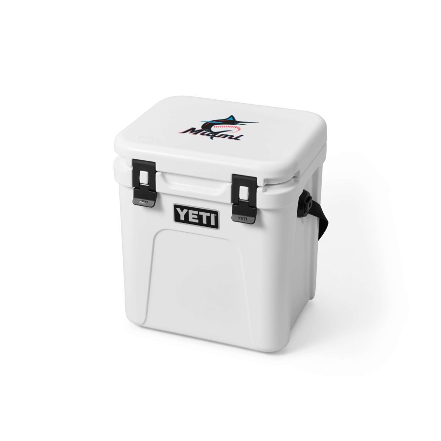 Hard Coolers * | Yeti Sale Miami Marlins Coolers White