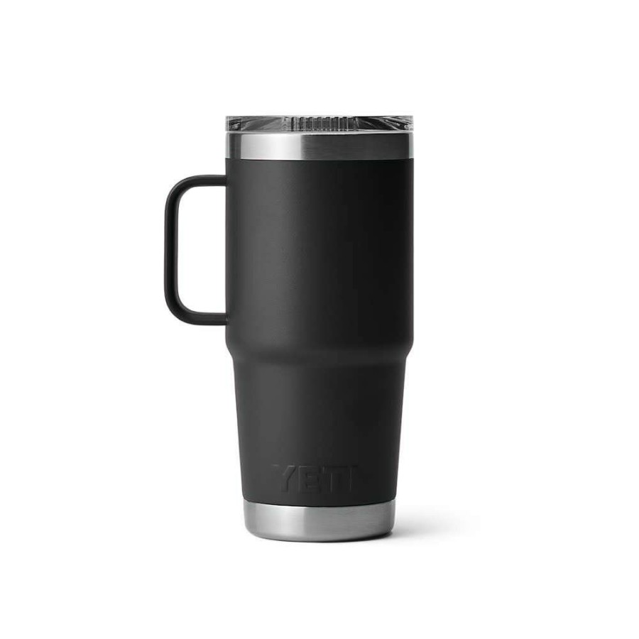 Hardware * | Yeti Rambler Travel Mug With Stronghold Lid Black 20Oz The Best Choice