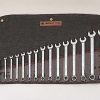 Hand Tools * | 15 Pc. Full Polish Metric Combination Wrench Set For Sale Wright Tool