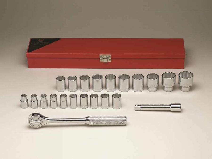 Hand Tools * | 1/2 In. Dr 22 Pc. 12 Pt Metric Socket Set Online Sales Yeti