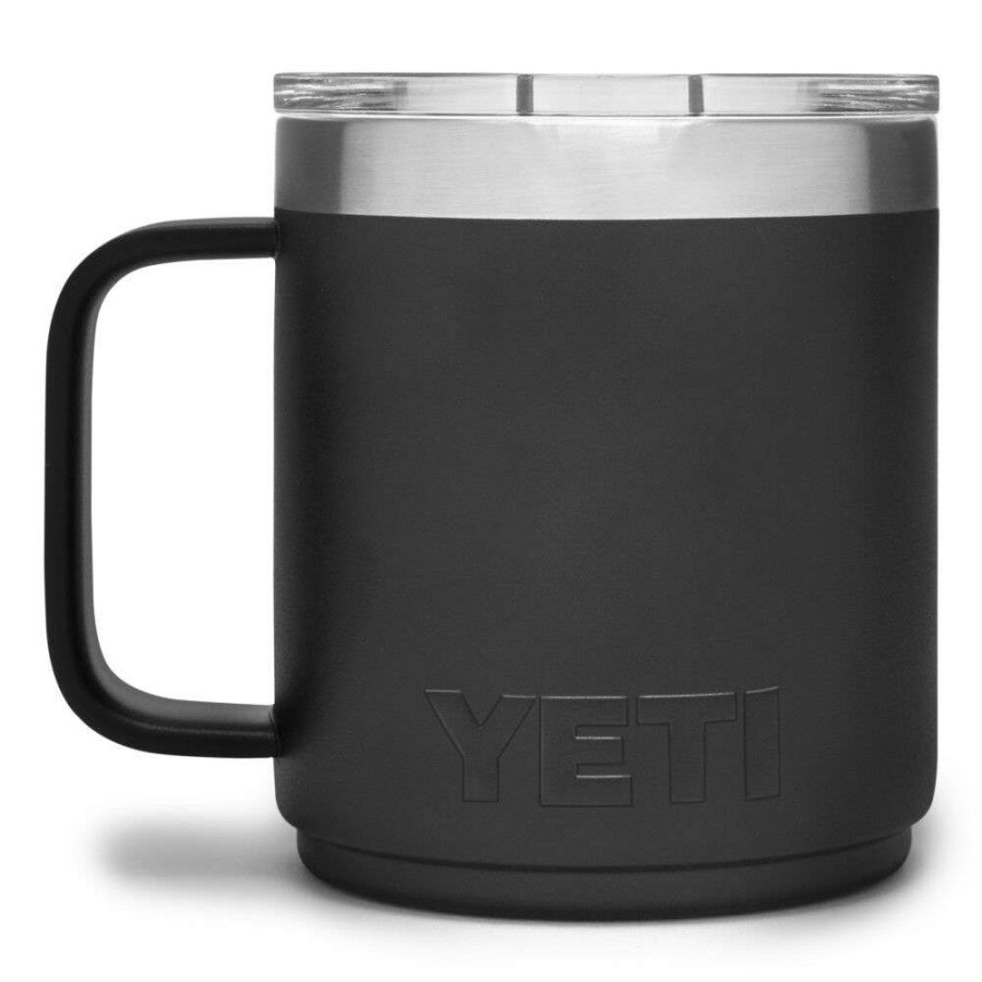 Hardware * | Yeti Rambler Stackable Mug With Magslider Lid 10Oz, Black 40%-70% Off