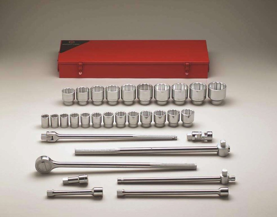 Hand Tools * | 3/4 In. Dr., 31 Pc. Socket Set With Discount Yeti