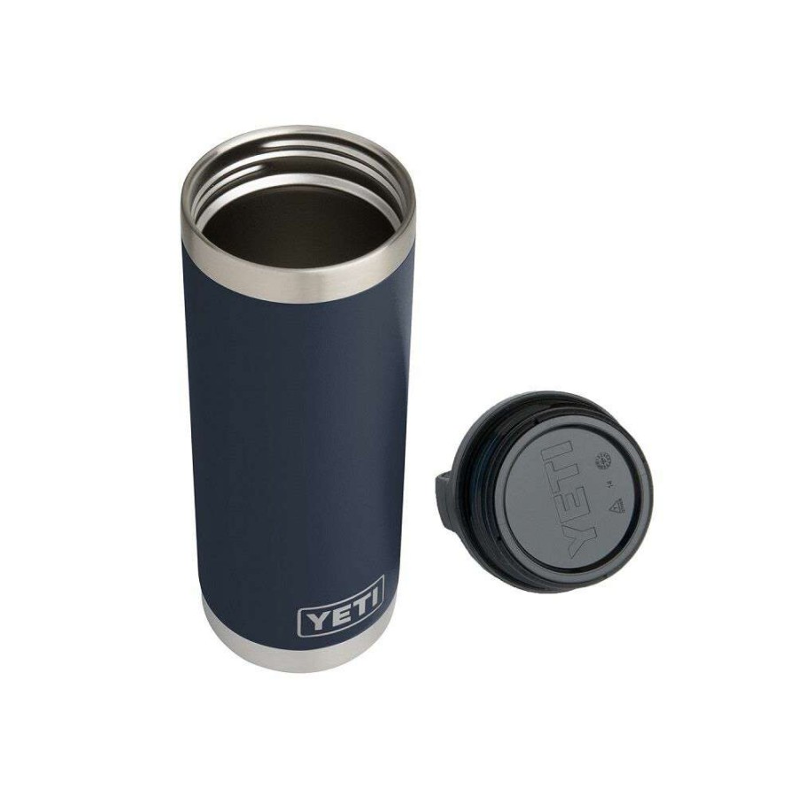 Hardware * | 18Oz Rambler Bottle With Bottle Chug Cap Navy Cheaper Yeti