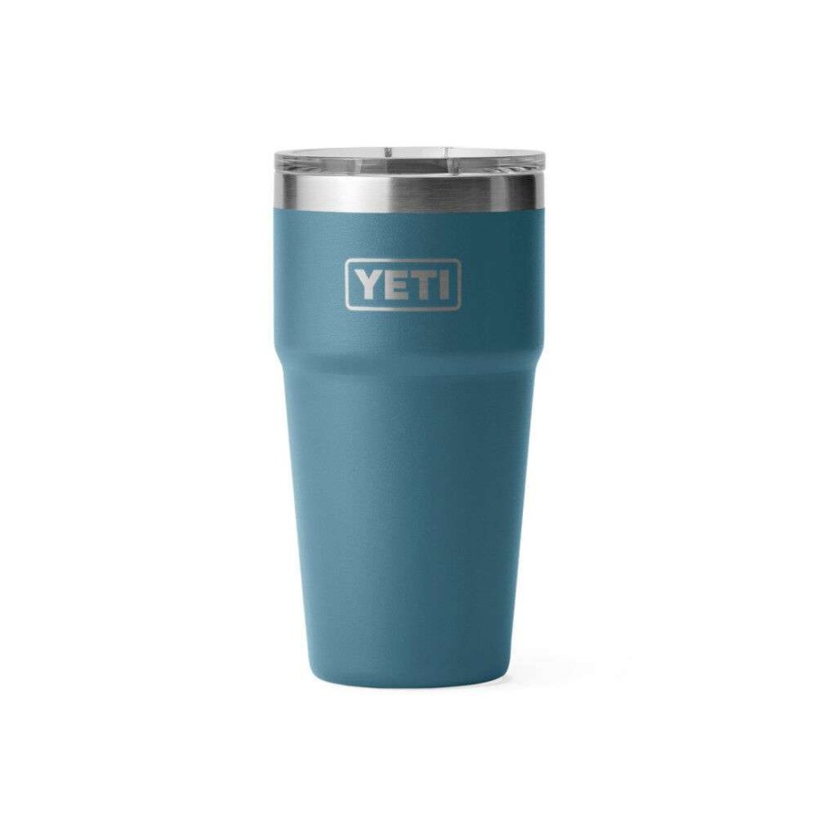 Hardware * | Yeti Rambler 16Oz Stackable Pint With Magslider Lid Nordic Blue Fire Sale