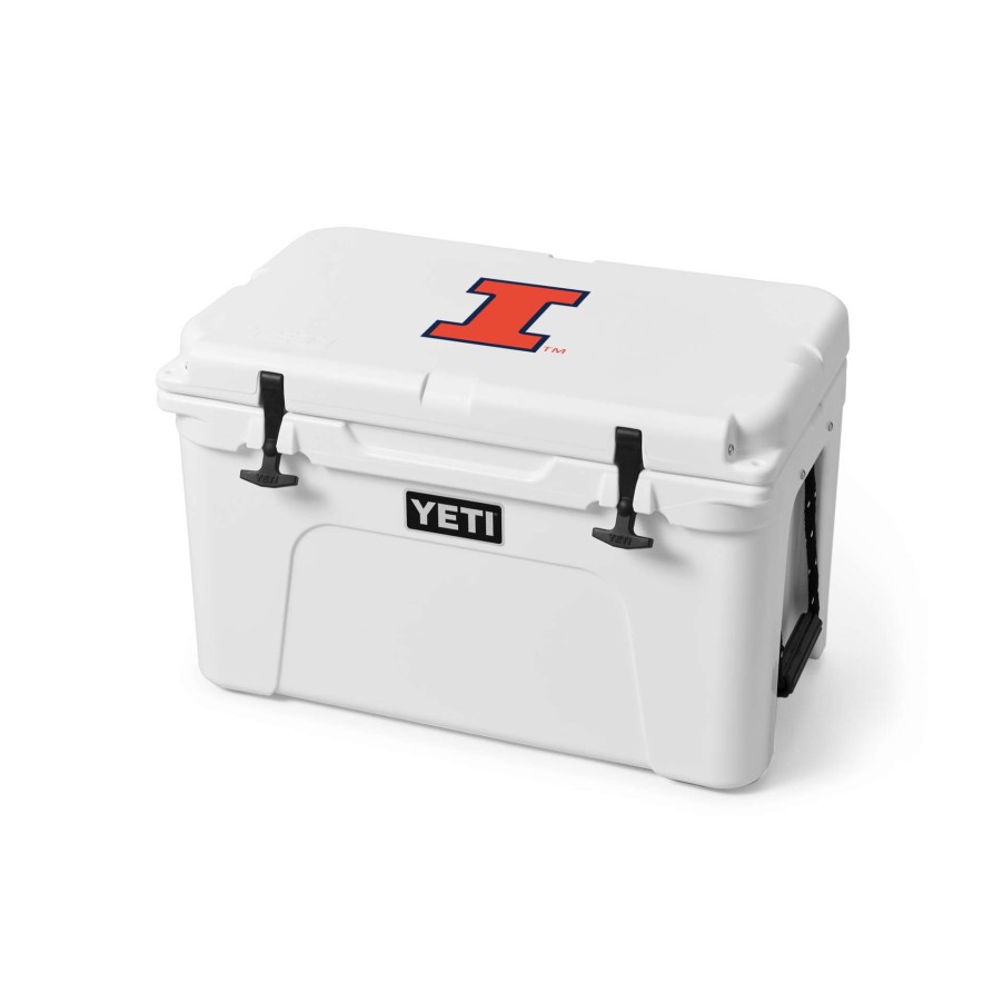 Hard Coolers * | Yeti Premium Illinois Coolers White