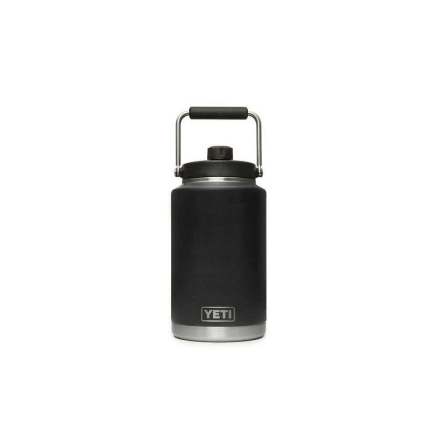 Hardware * | Yeti Rambler One Gallon Jug Black Fire Sale