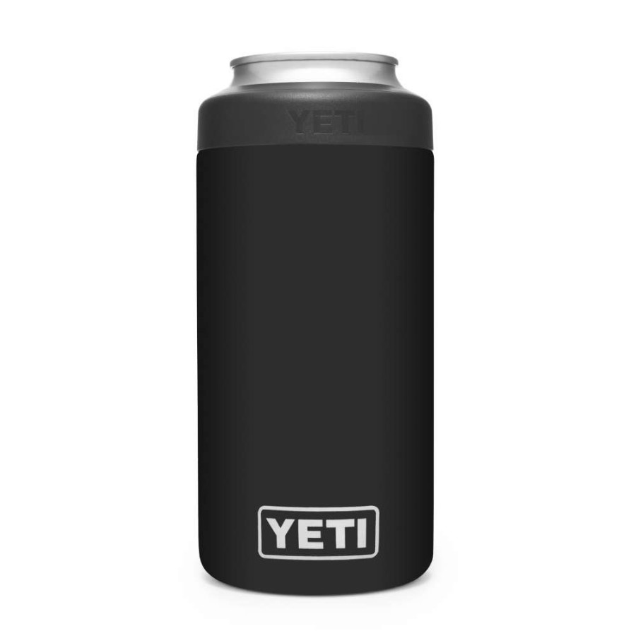 Hardware * | Rambler Colster Tall Can Insulator Black New Products Yeti