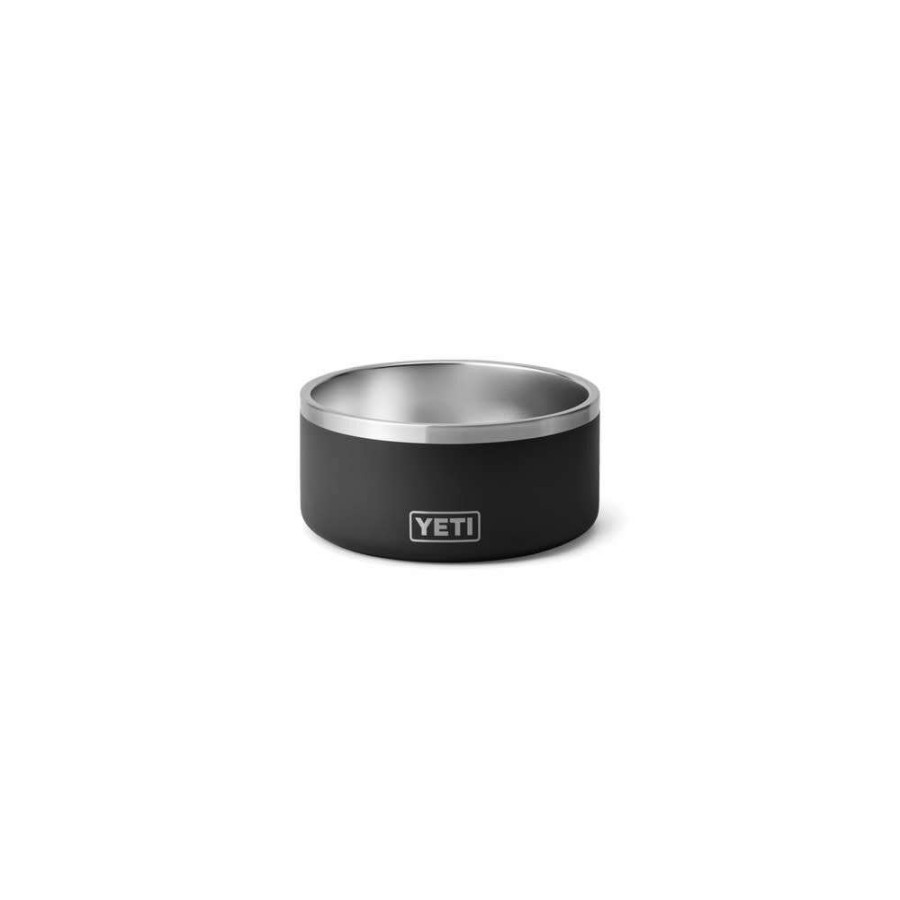 Hardware * | Yeti Boomer 8 Dog Bowl Charcoal Stainless Steel Radiant Model