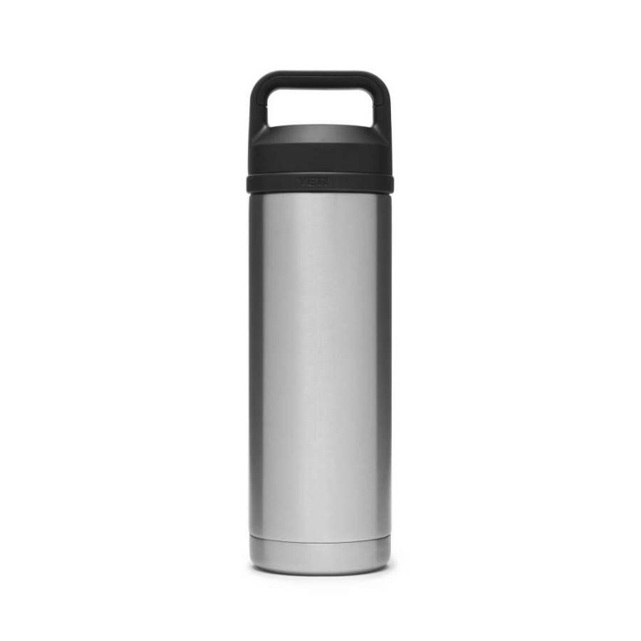 Hardware * | 18Oz Rambler Bottle With Bottle Chug Cap Stainless Steel Original Model Yeti