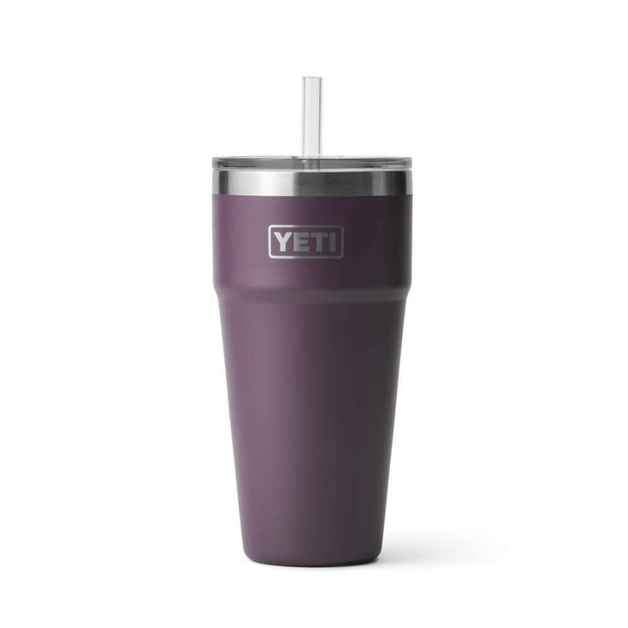 Hardware * | Yeti Rambler 26Oz Stackable Cup With Straw Lid Nordic Purple Online Sales