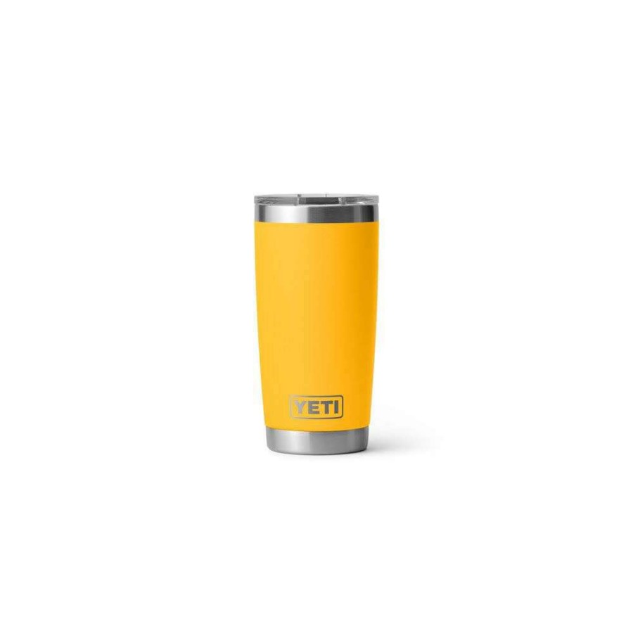 Hardware * | Yeti Rambler 20Oz Tumbler With Magslider Lid Alpine Yellow Fire Sale