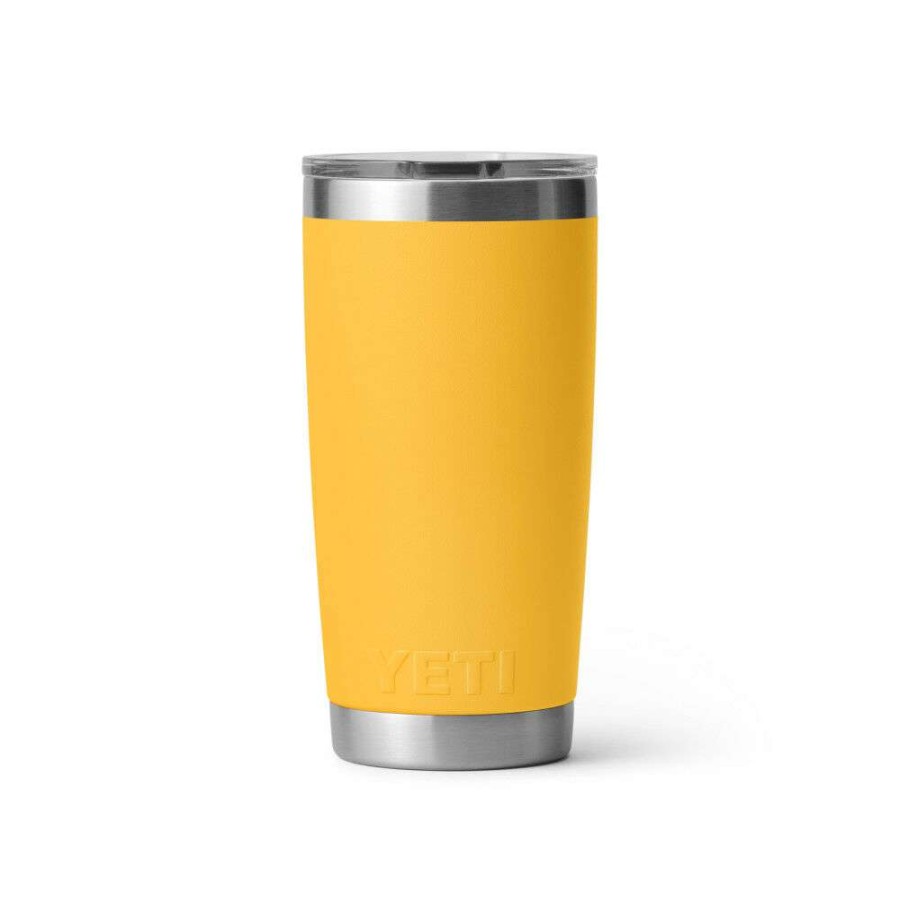 Hardware * | Yeti Rambler 20Oz Tumbler With Magslider Lid Alpine Yellow Fire Sale