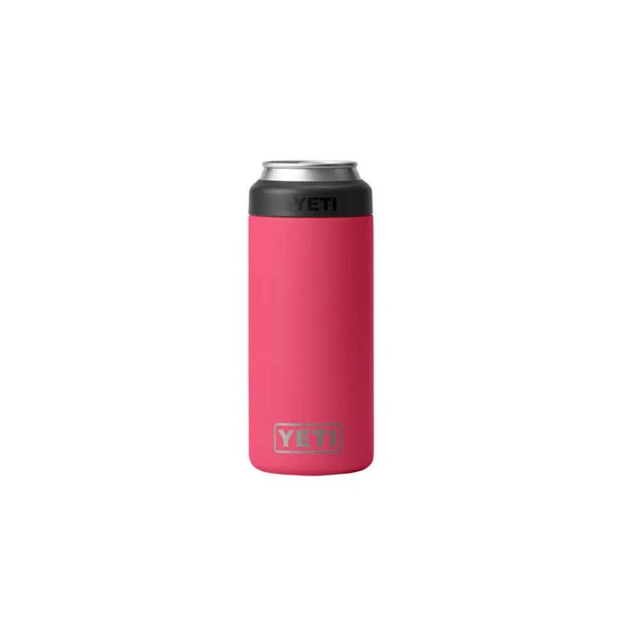 Hardware * | Yeti Rambler 12Oz Colster Slim Can Insulator Bimini Pink Best Sale