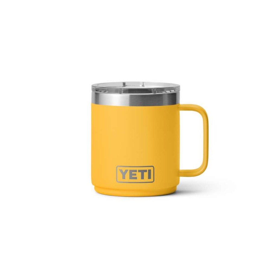 Hardware * | Yeti Rambler 10Oz Stackable Mug With Magslider Lid Alpine Yellow Classical Style