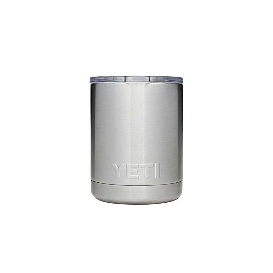 Hardware * | Stainless Steel 10 Oz Rambler Lowball Quick Delivery Yeti