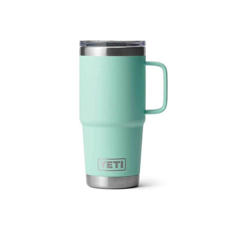 Hardware * | Yeti Rambler Travel Mug With Stronghold Lid Seafoam 20Oz Clearance