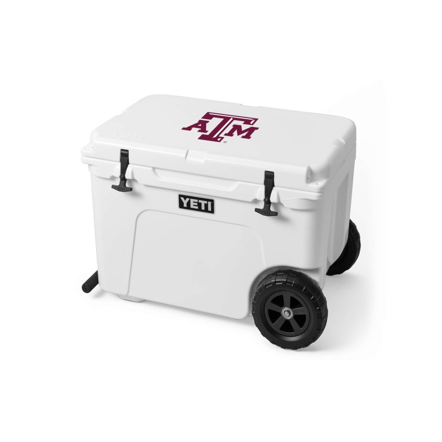 Hard Coolers * | Yeti Best Quality Texas A&M Coolers White