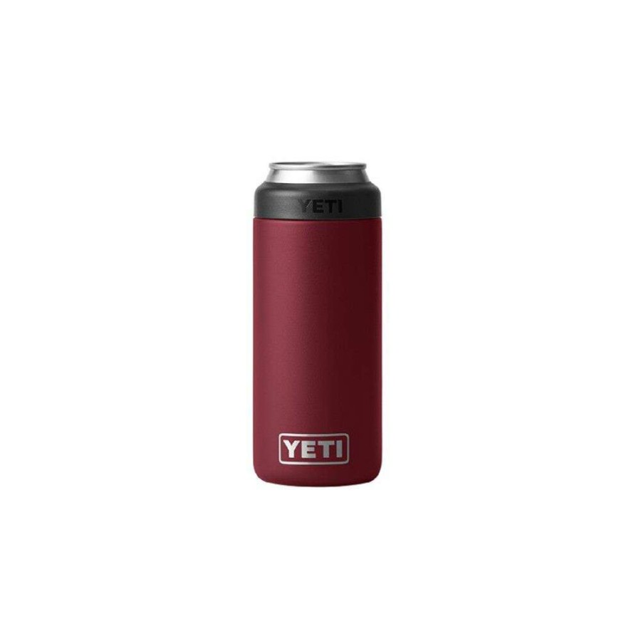 Hardware * | Yeti Rambler 12Oz Colster Slim Can Insulator Harvest Red Quick Delivery