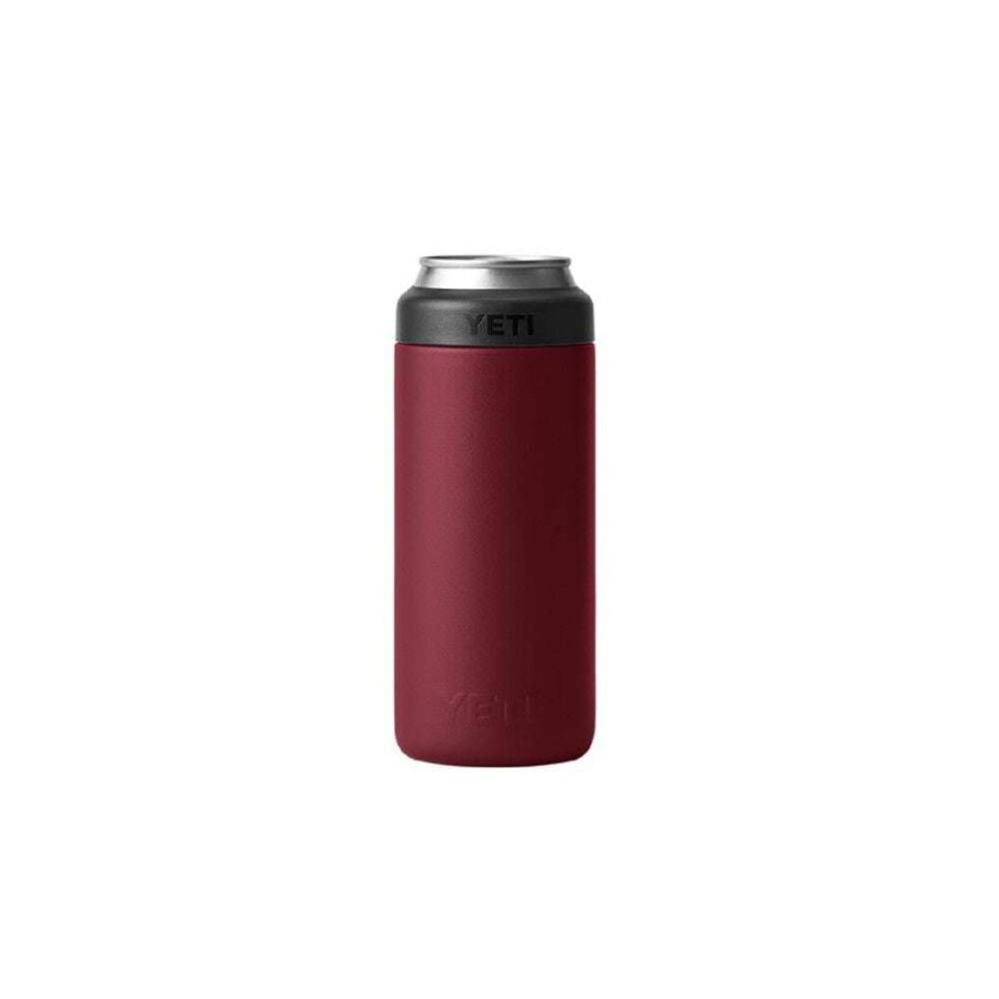 Hardware * | Yeti Rambler 12Oz Colster Slim Can Insulator Harvest Red Quick Delivery