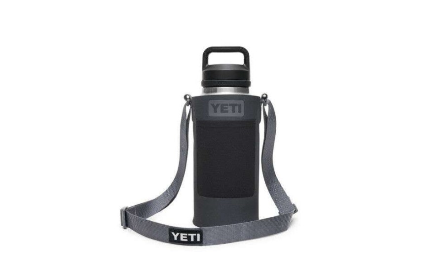 Hardware Accessories * | Rambler Bottle Sling Large Charcoal Clearance Yeti