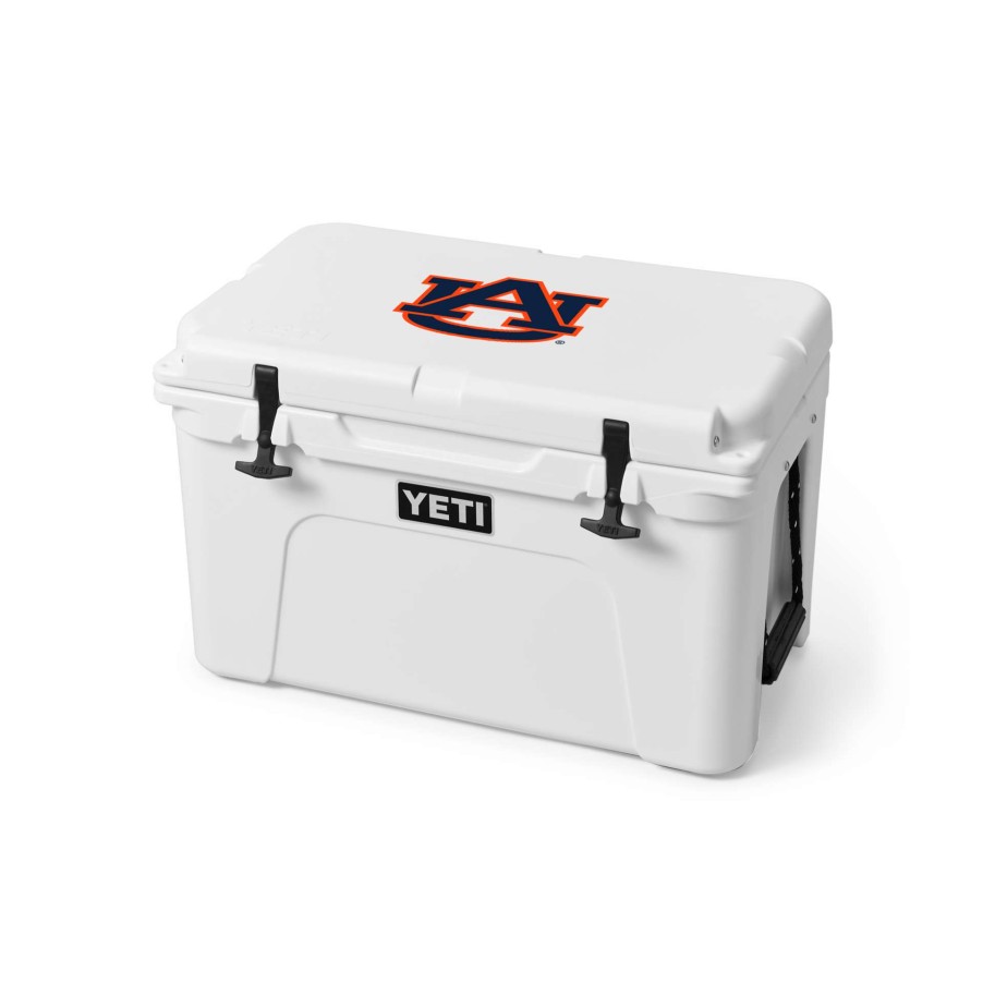 Hard Coolers * | Yeti Fashionable Auburn Coolers White