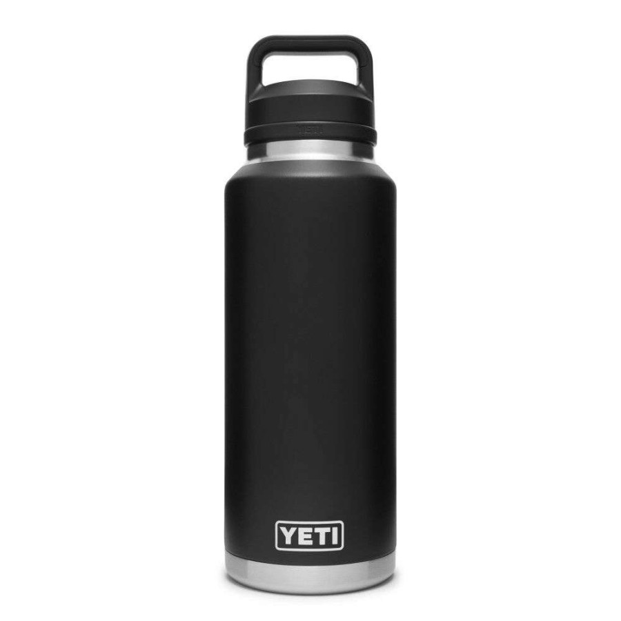 Hardware * | Yeti Rambler Bottle With Chug Cap 46Oz, Black Clearance