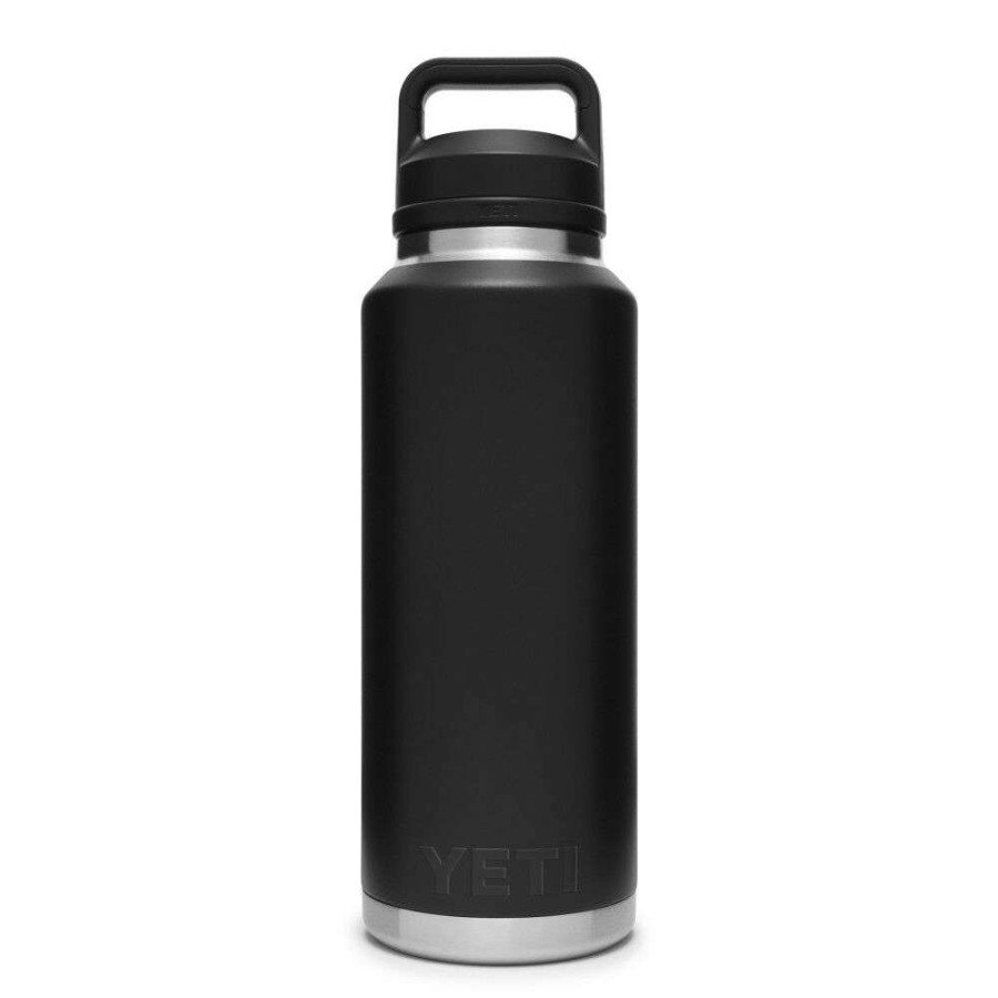 Hardware * | Yeti Rambler Bottle With Chug Cap 46Oz, Black Clearance