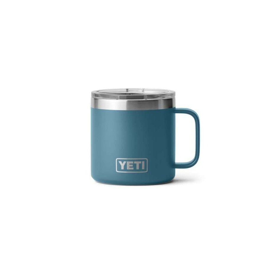 Hardware * | Yeti Rambler 14Oz Mug With Magslider Lid Nordic Blue Cheaper