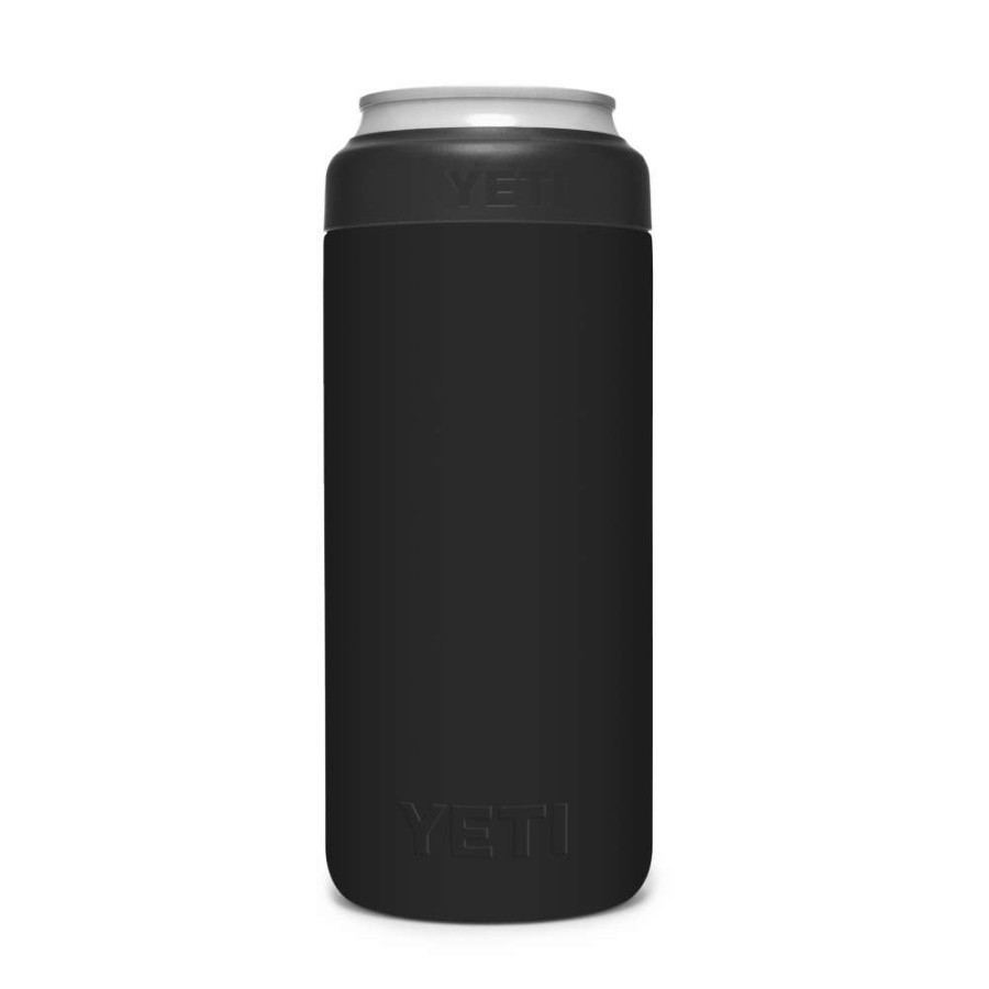 Hardware * | Rambler Colster Slim Can Insulator Black Cheaper Yeti