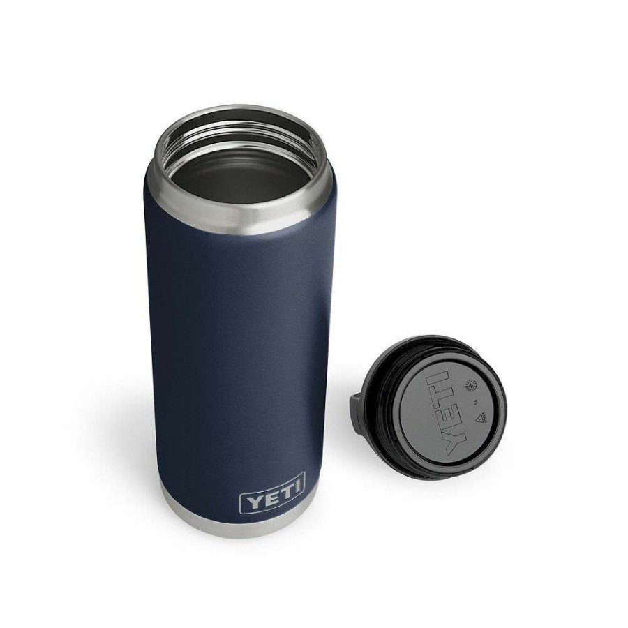 Hardware * | 26Oz Rambler Bottle With Bottle Chug Cap Navy Quick Delivery Yeti